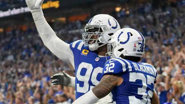 DeForest Buckner TD vs Jaguars Jenna Watson - IndyStar - USA TODAY NETWORK